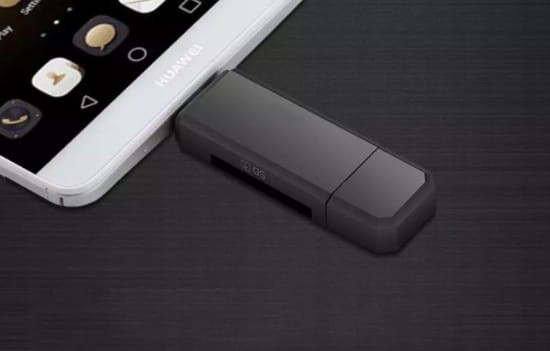 Czytnik Kart SD Adapter 5w1 Pendrive Micro USB USB-C OTG Zenwire BYL-2217TU - zdjęcie 5