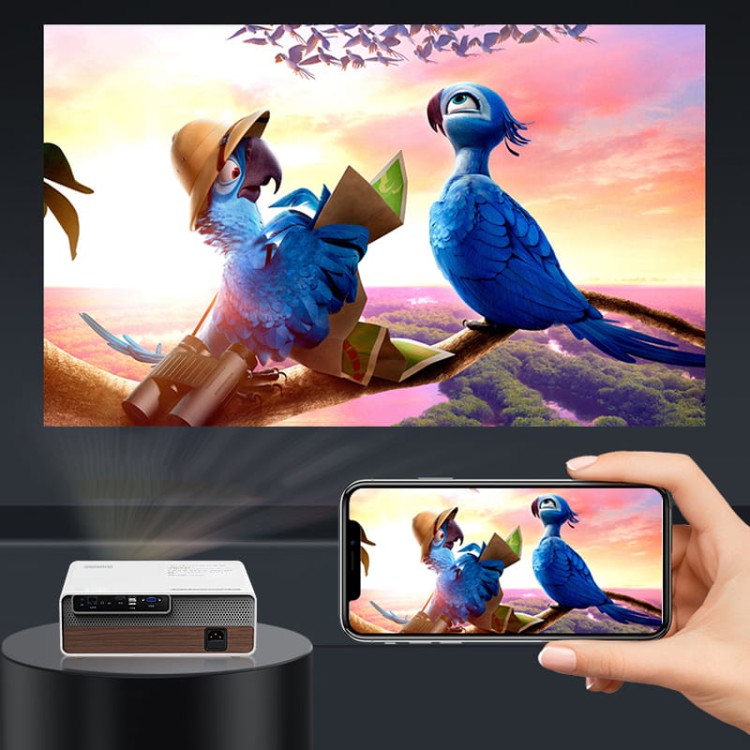 Projektor Rzutnik Full HD 4K Zenwire Q9 - zdjęcie 2