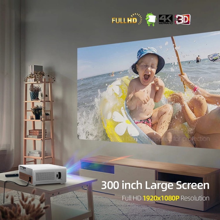 Projektor Rzutnik Full HD 4K Zenwire Q9 - zdjęcie 20