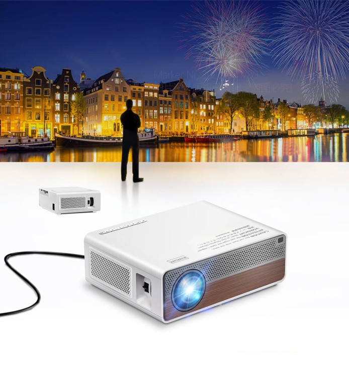Projektor Rzutnik Full HD 4K Zenwire Q9 - zdjęcie 21
