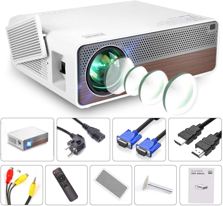 Projektor Rzutnik Full HD 4K Zenwire Q9 - zdjęcie 10