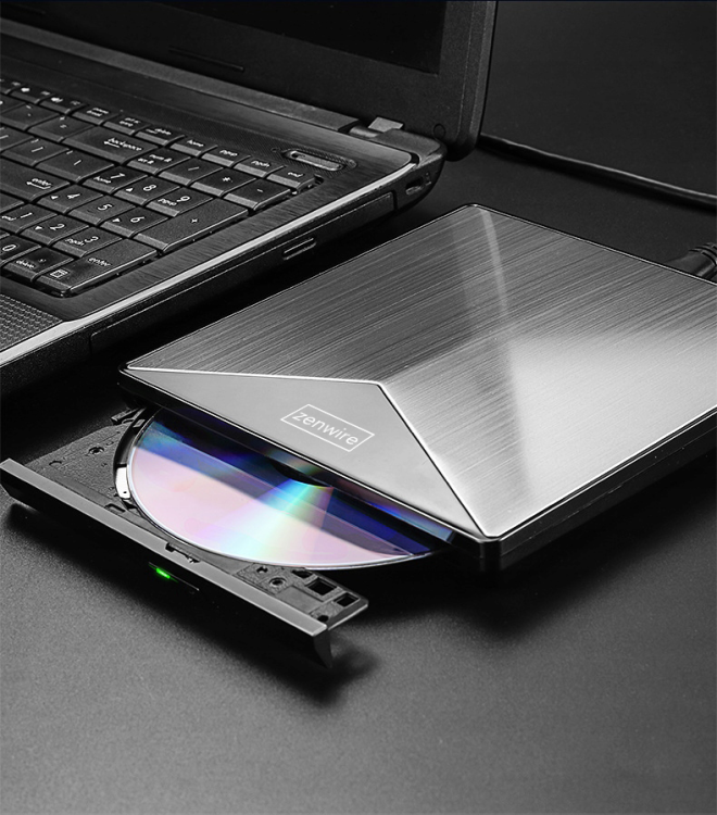Zewnętrzny Napęd Przenośny ODTWARZACZ PŁYT DVD CD Zenwire SY881 - zdjęcie 6