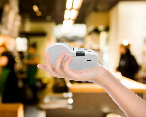 Mini Drukarka Etykiet Naklejek Przenośna Termiczna Bluetooth USB-C z Wbudowaną Baterią 1500 mAh Zenwire TP-210 - zdjęcie 5