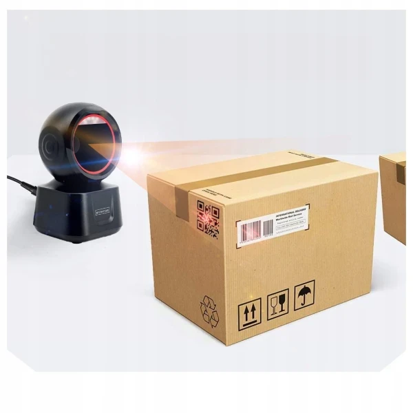 Czytnik Kodów Kreskowych Skaner QR 1D 2D USB Przewodowy Stacjonarny EAN GS1 Zenwire X9006 - zdjęcie 4