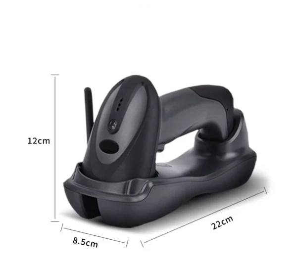 Czytnik Skaner Kodów Kreskowych EAN ze Stacja Dokującą USB Bezprzewodowy 1D Zenwire W903 - zdjęcie 9