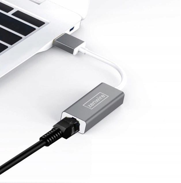 Adapter USB 3.0 Ethernet Zenwire - zdjęcie 2