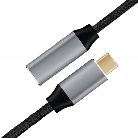 EUDOBEL Thunderbolt 4 Verlängerungskabel 1m – 40Gbps, 240W PD 3.1, 8K@60Hz, USB4 Kompatibel